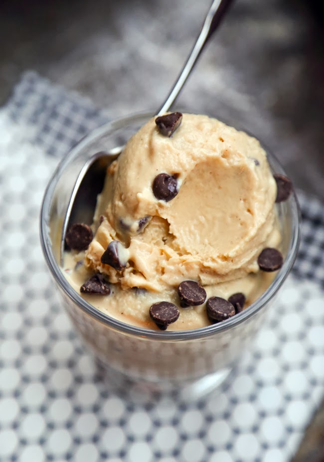 Amanda k. by the Bay Chocolate Chip Cookie Butter Frozen Yogurt
