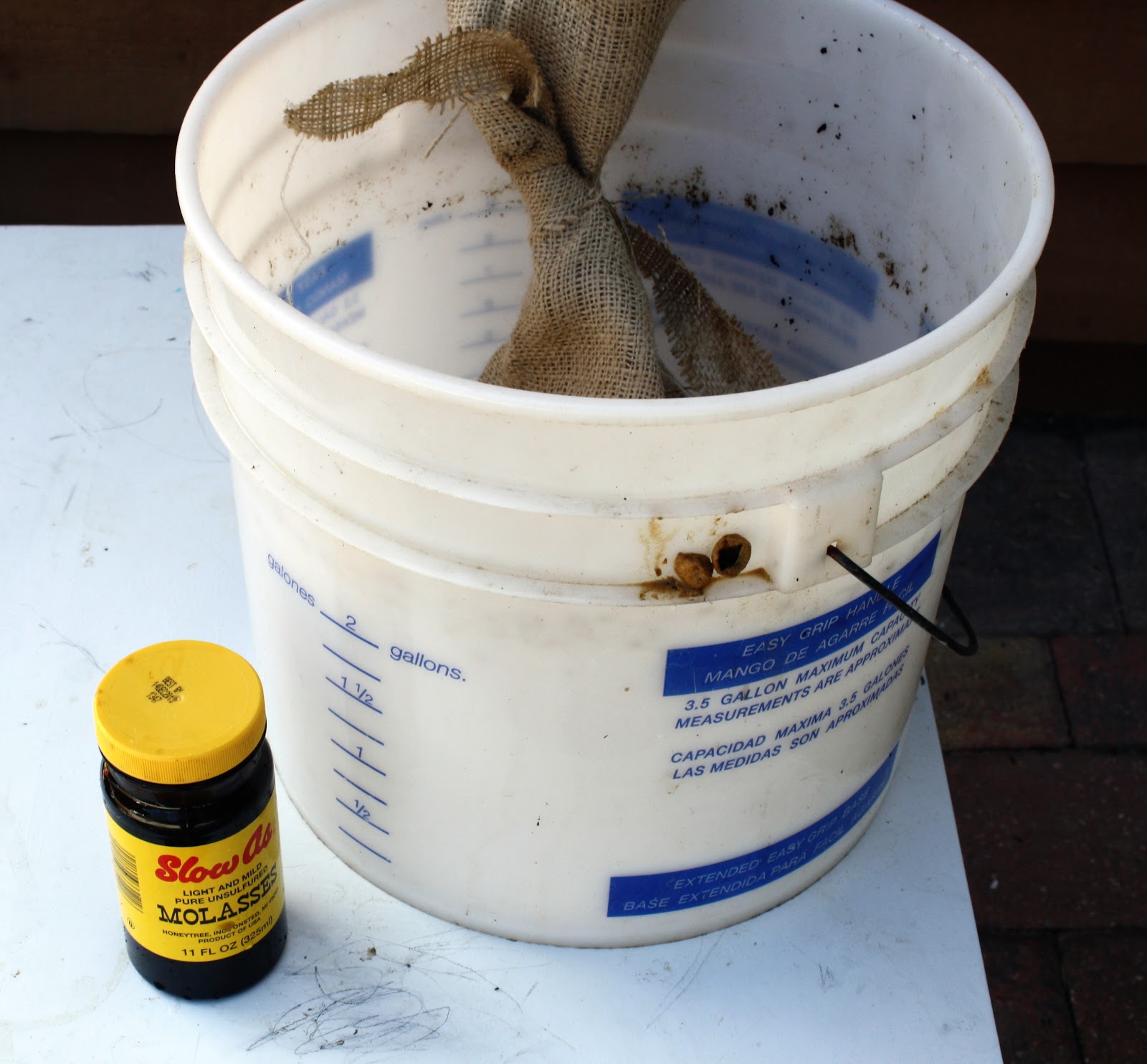 sew grown Organic Fertilizer using Worm Tea, Rabbit Manure Tea, and