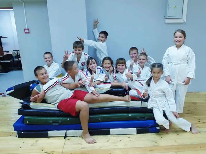 Юные каратисты