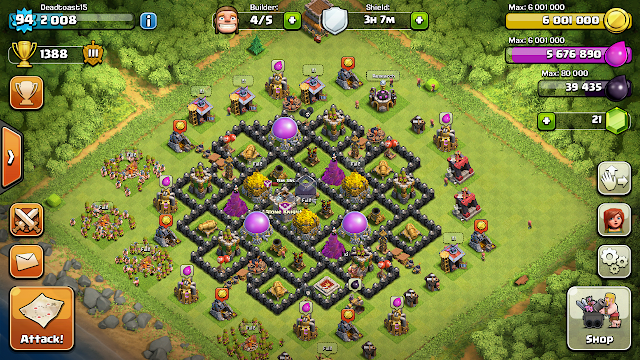 Macam-Macam Contoh Base COC TH 7, 8, 9, 10 Macam-Macam Contoh Base COC TH 7, 8, 9, 10