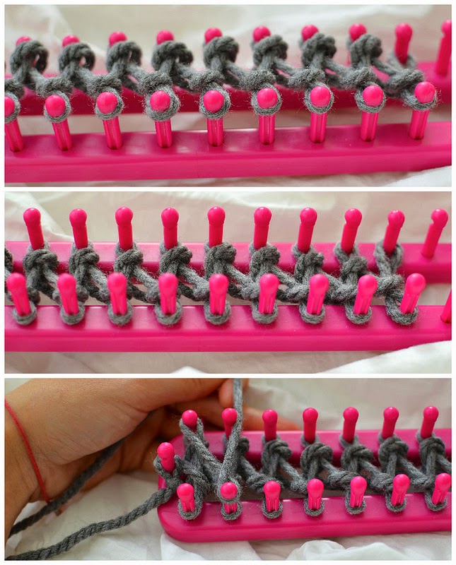 DIY Infinity Scarf with a Knitting Loom DIY Craft Project