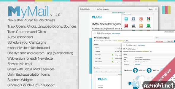 MyMail V1.3.6 – Email Newsletter Plugin for WordPress