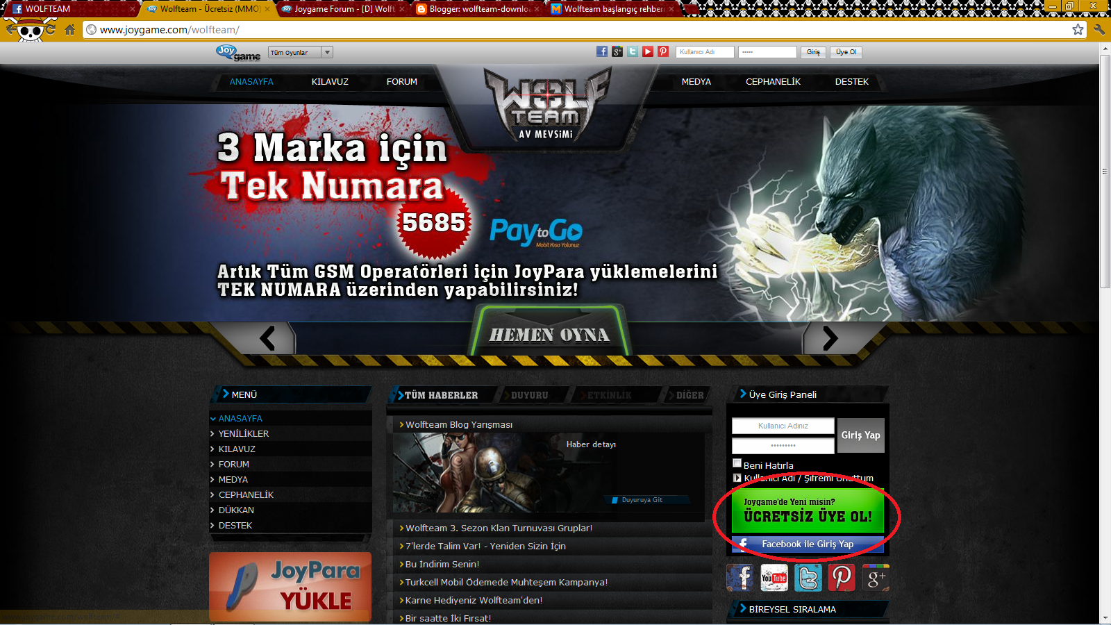 wolfteam download wolfteam indir