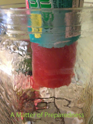 Getting Frozen Concentrate out of the can, A Matter of Preparedness