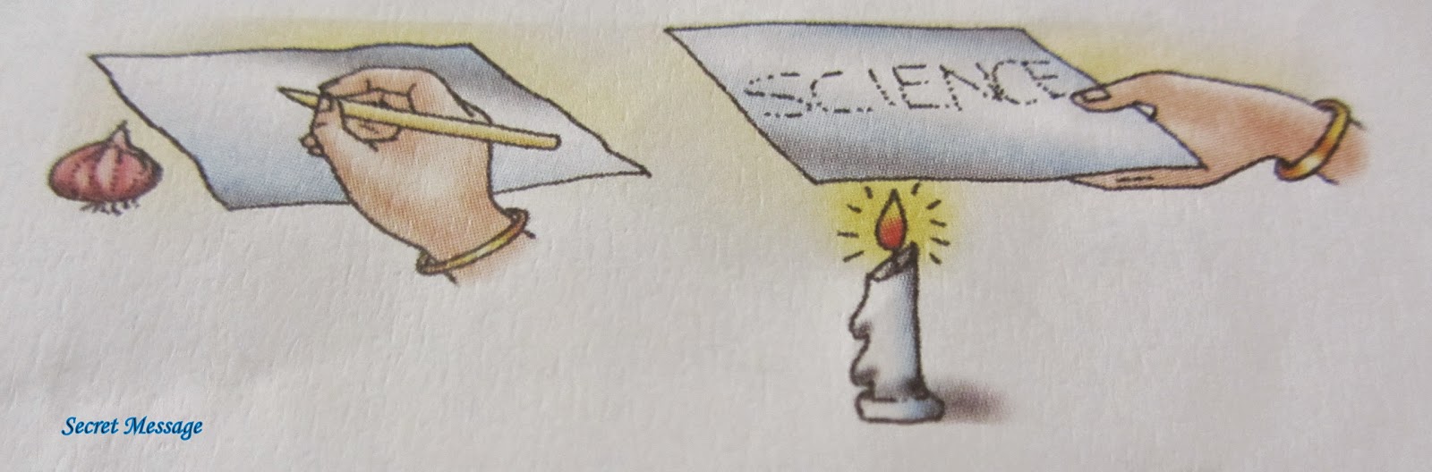 My Hobbies and Crafts Invisible Ink with Onion Juice