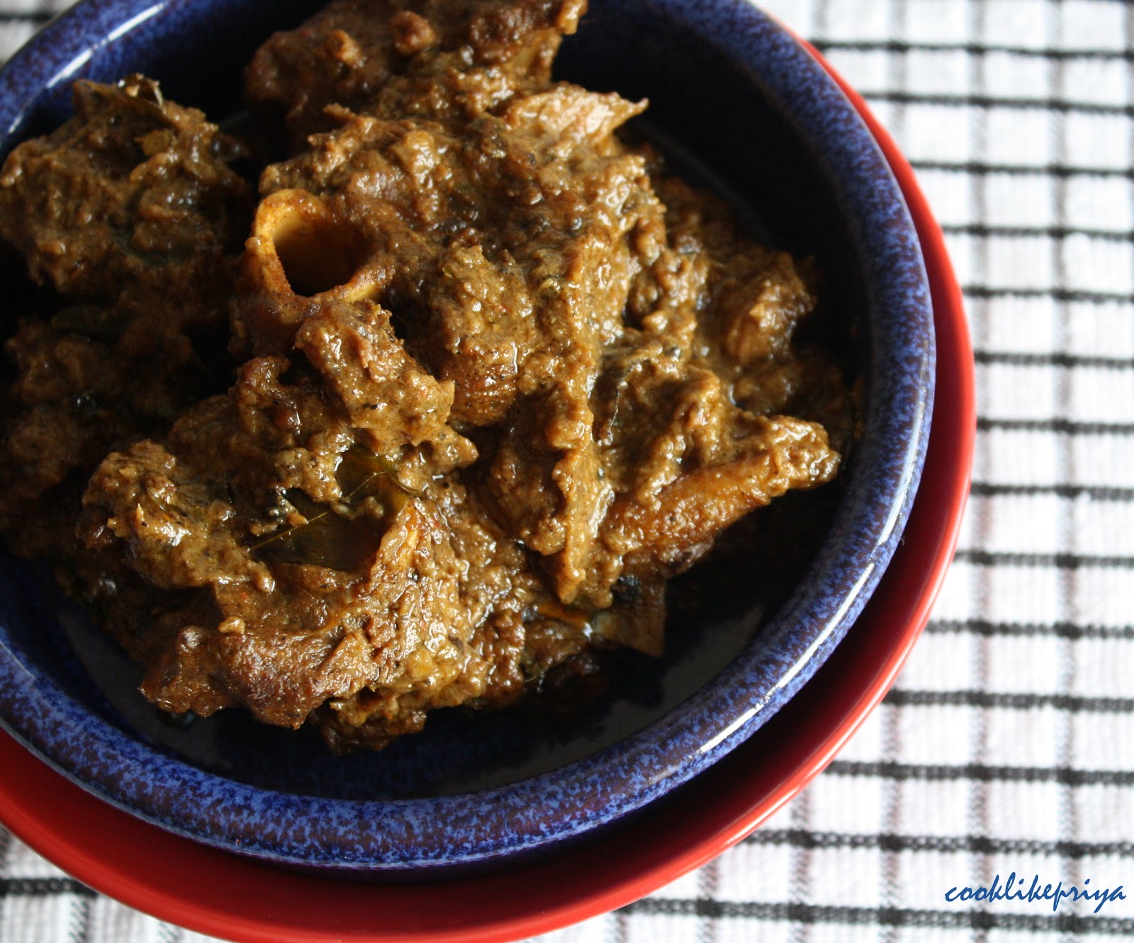 Cook like Priya Mutton/ Lamb Pepper Fry Mutton Chukka Recipe
