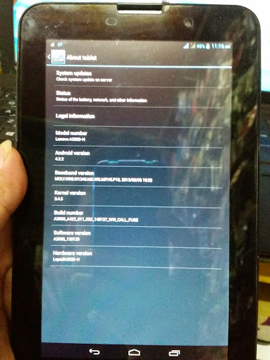 Как сделать hard reset на lenovo 135