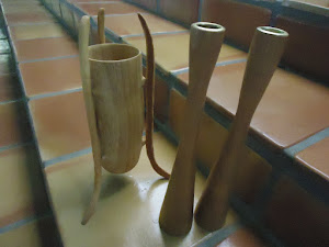 suspended vessel, candlesticks