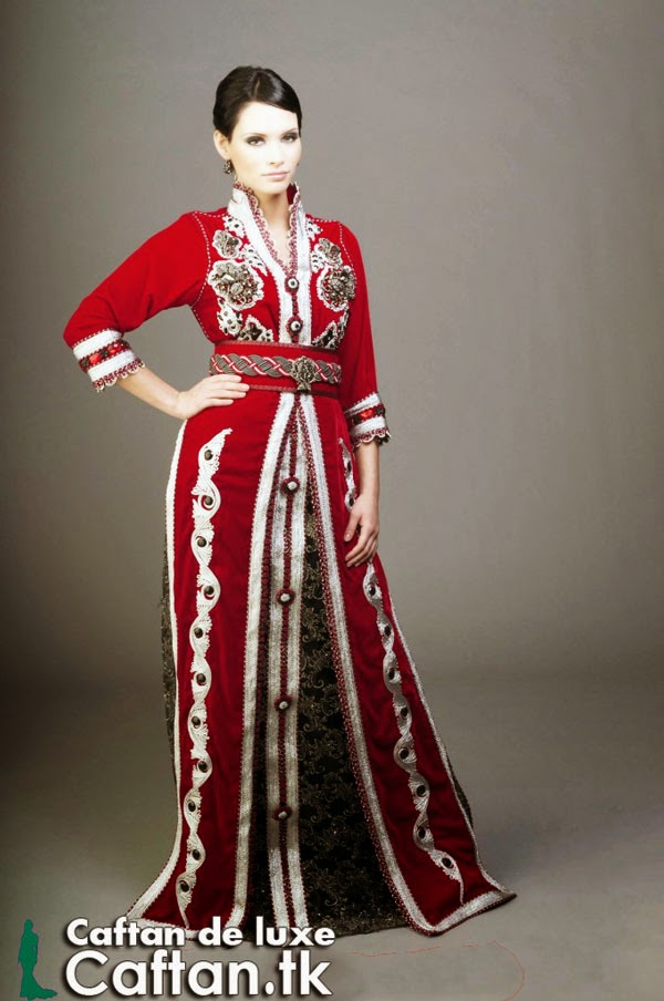 Caftan marocain moubra haute définition