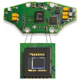 חיישן CCD על מעגל מודפס (PCB) חיישן CCD על מעגל מודפס (PCB)