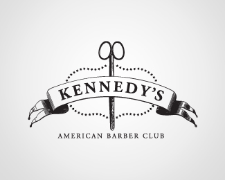 barbershop logo design