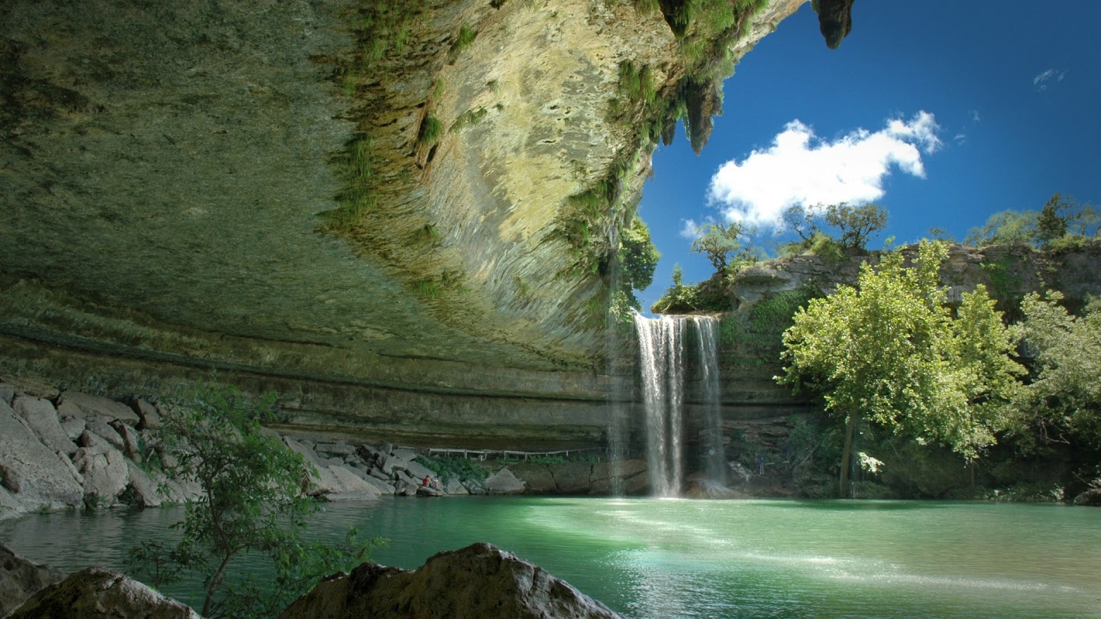 Beautiful Waterfall Nature | Full HD Desktop Wallpapers 1080p