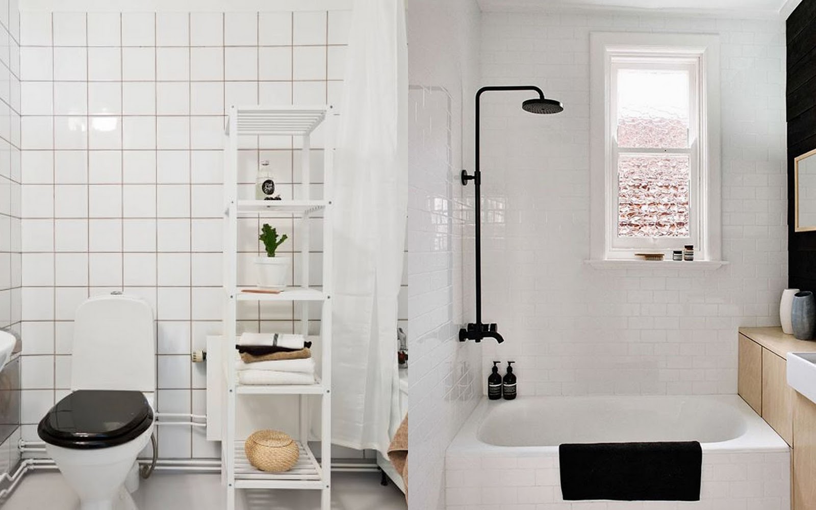 Midt i mellem: inspiration // badeværelse