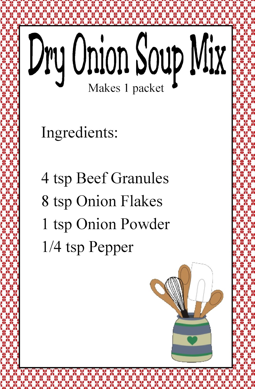 make your own recipe cards