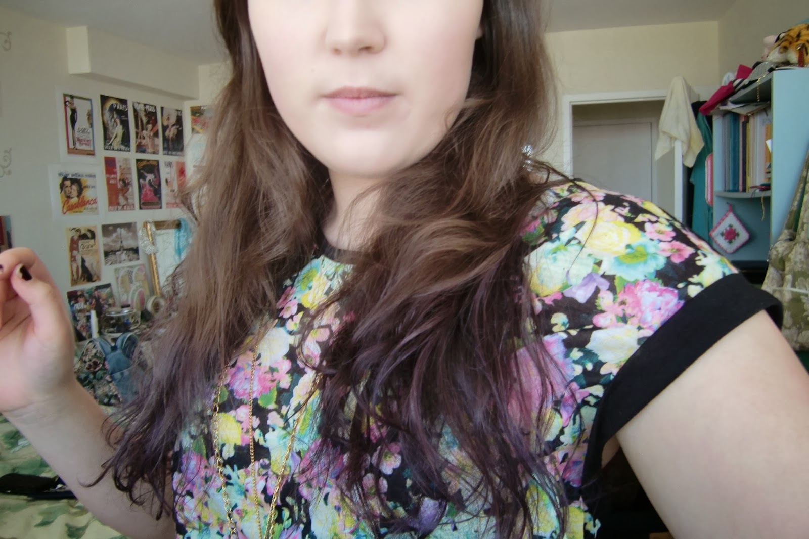 Diy Purple Dip Dye Hair Emerald Erin