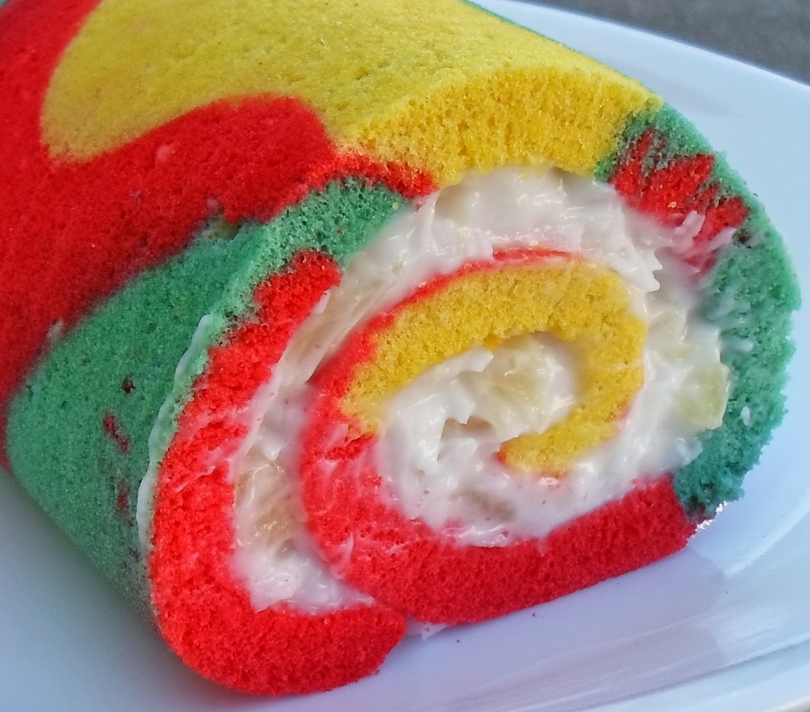 Happier Than A Pig In Mud Pina Colada Cake Roll