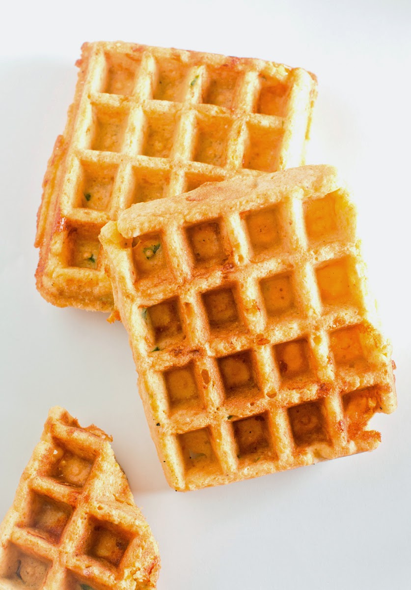 The Chubby Vegetarian GlutenFree Cornbread Waffles