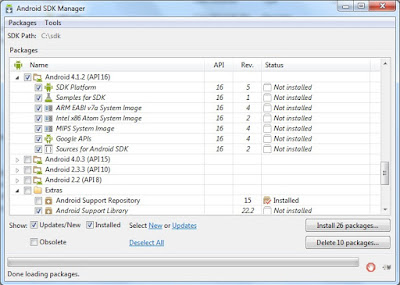 SDK manager