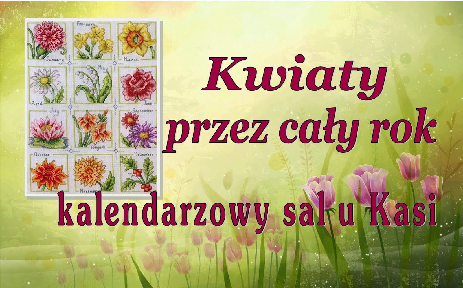 Kwiaty przez caly rok