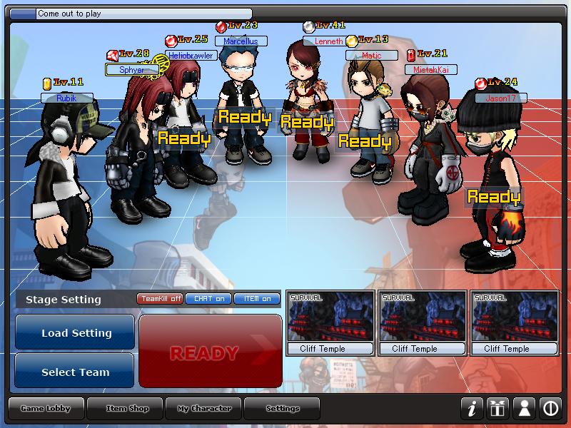 Rumble Fighter Character