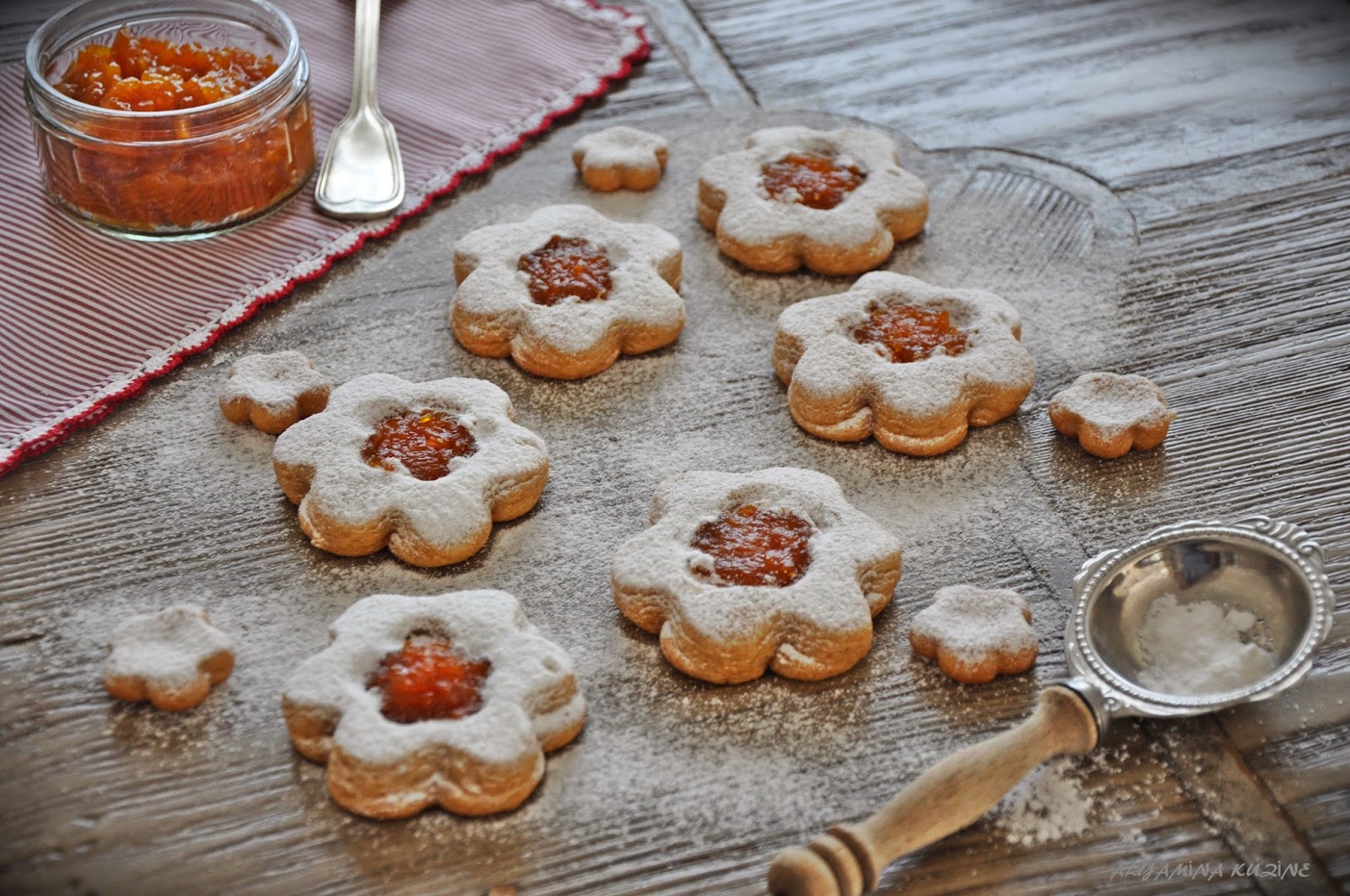 BALLI MARMELATLI KURABİYE ALYAMİNA KUZİNE