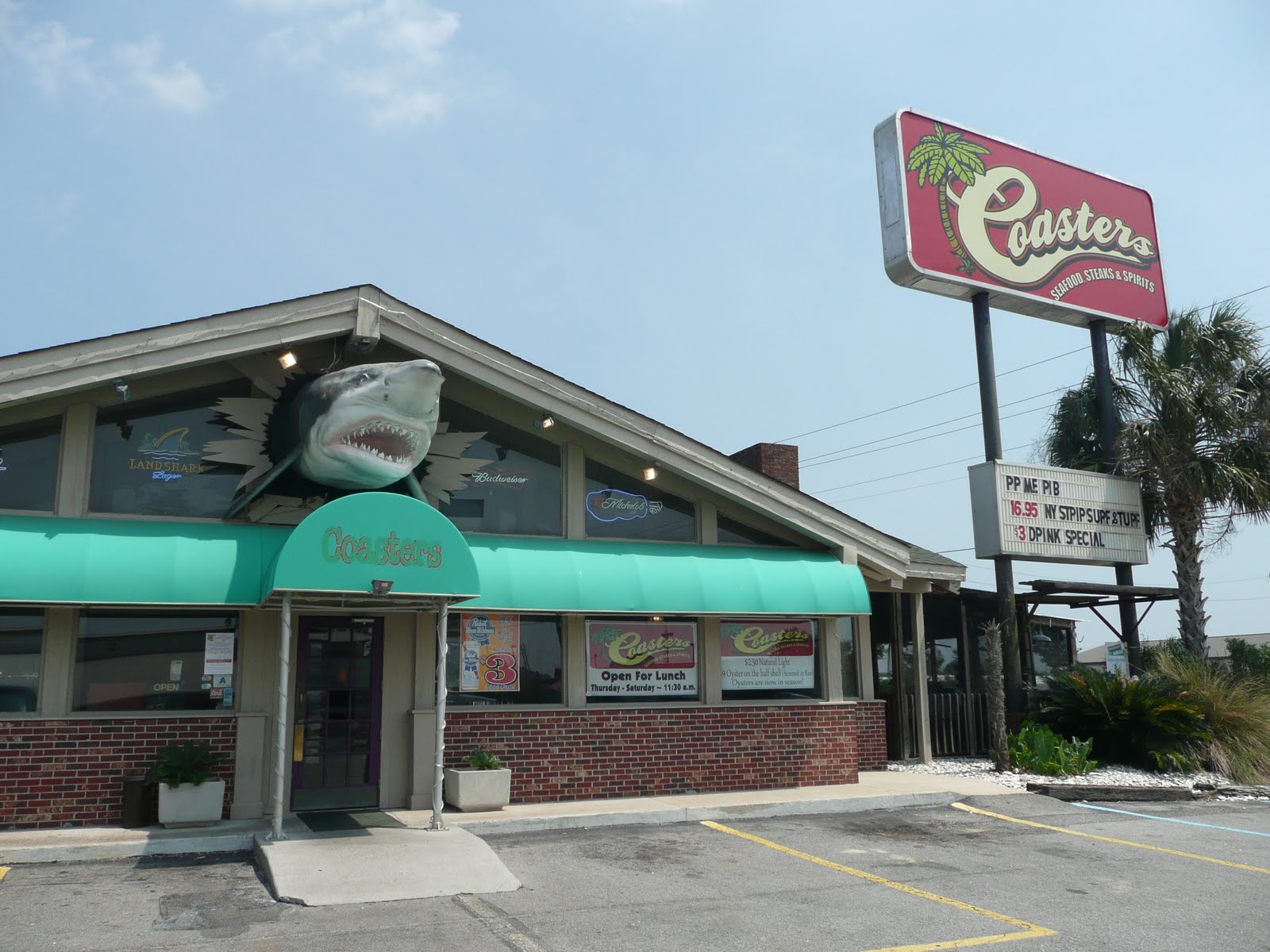 PIG OUT SPOTS Coasters Seafood, Steaks & Spirits (Santee, SC)