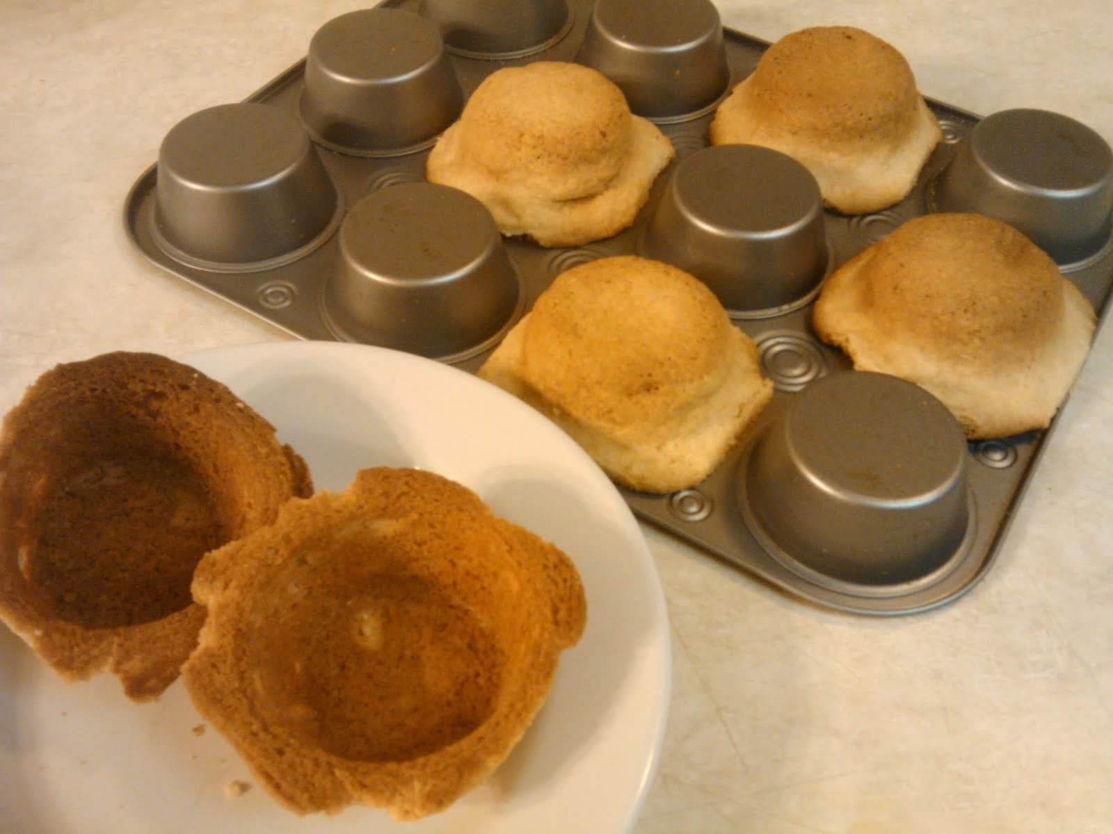 Sweet Peppermint Kisses Cookie Bowls