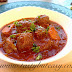 Arabic kofte or meatballs in tomato sauce (paleo)