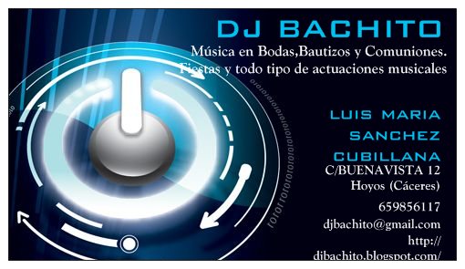 DJ BACHITO.SONIDO E ILUMINACION