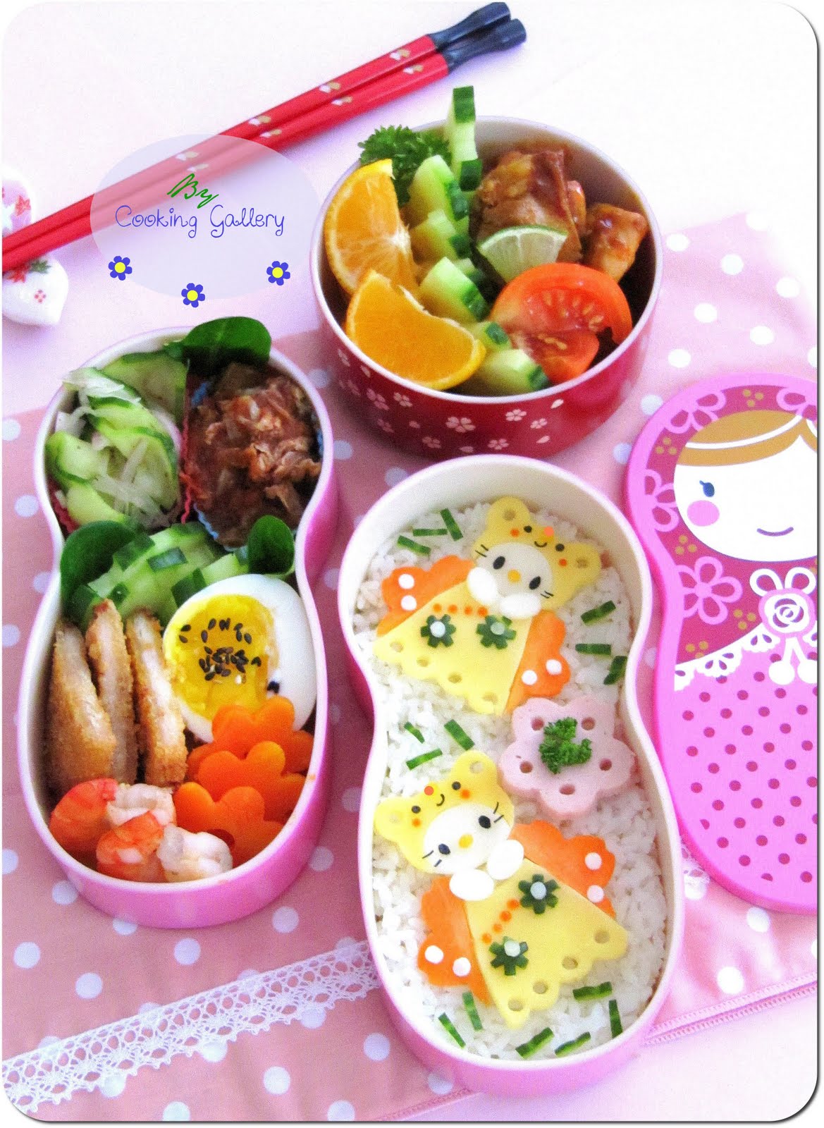 Angelic Hello Kitty Bento | Cooking Gallery