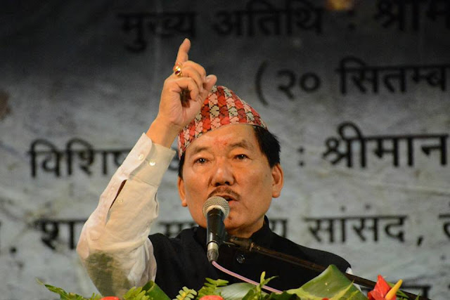 Chief Minister of sikkim Mr. Pawan Chamling