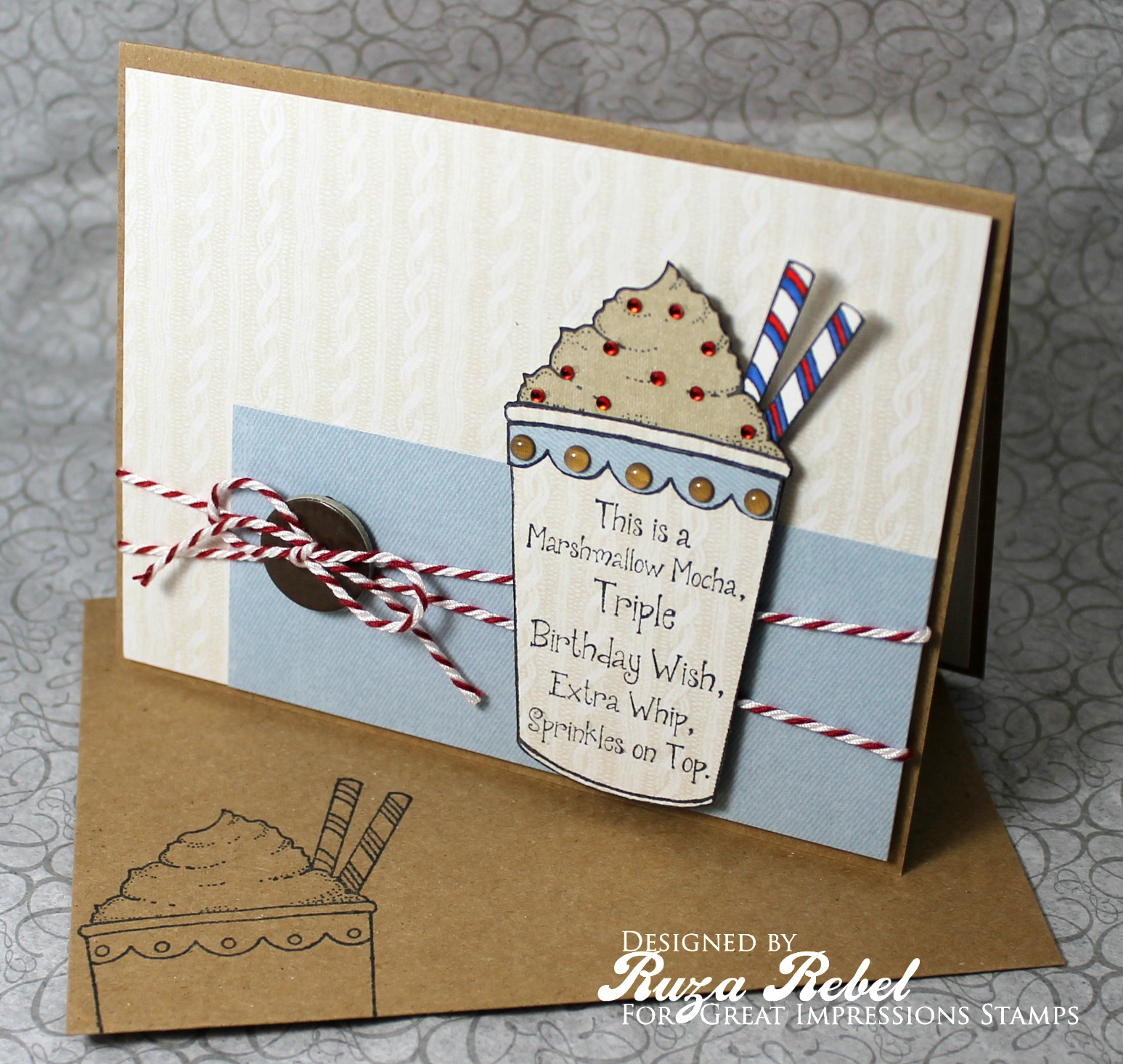 Great Impressions Fun Coffee Cup Birthday card