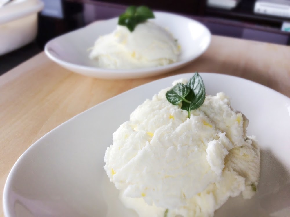 TabiEats NoChurn Lemon Lime Ice Cream
