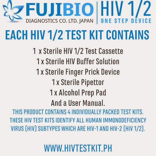 Aids Test Philippines (Fujibio HIV 1/2 Test Kit Review)