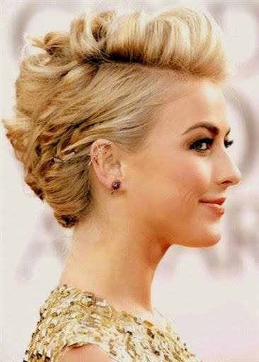 New Short Hair Updos Models For Bridesmaids Or Party 2015 Women