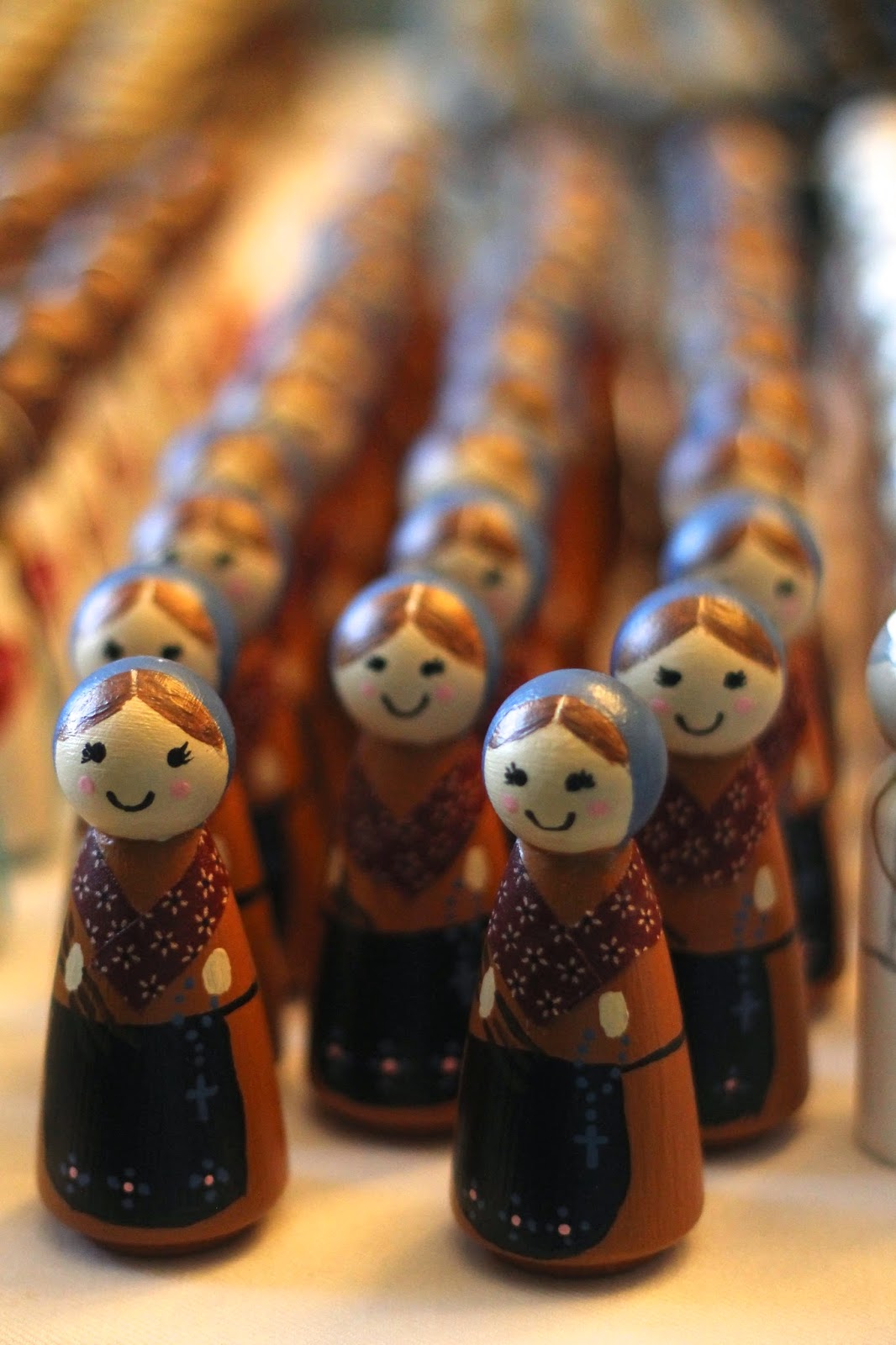 catholic icing peg dolls