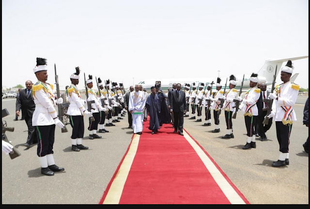 VP Osinbajo at Sudan presidential inauguration