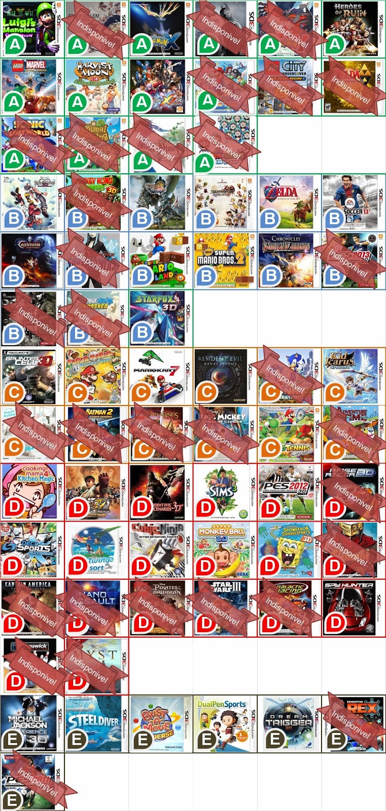 VENDO: 3DS XL / 3DS / JOGOS Capas+12-03-14