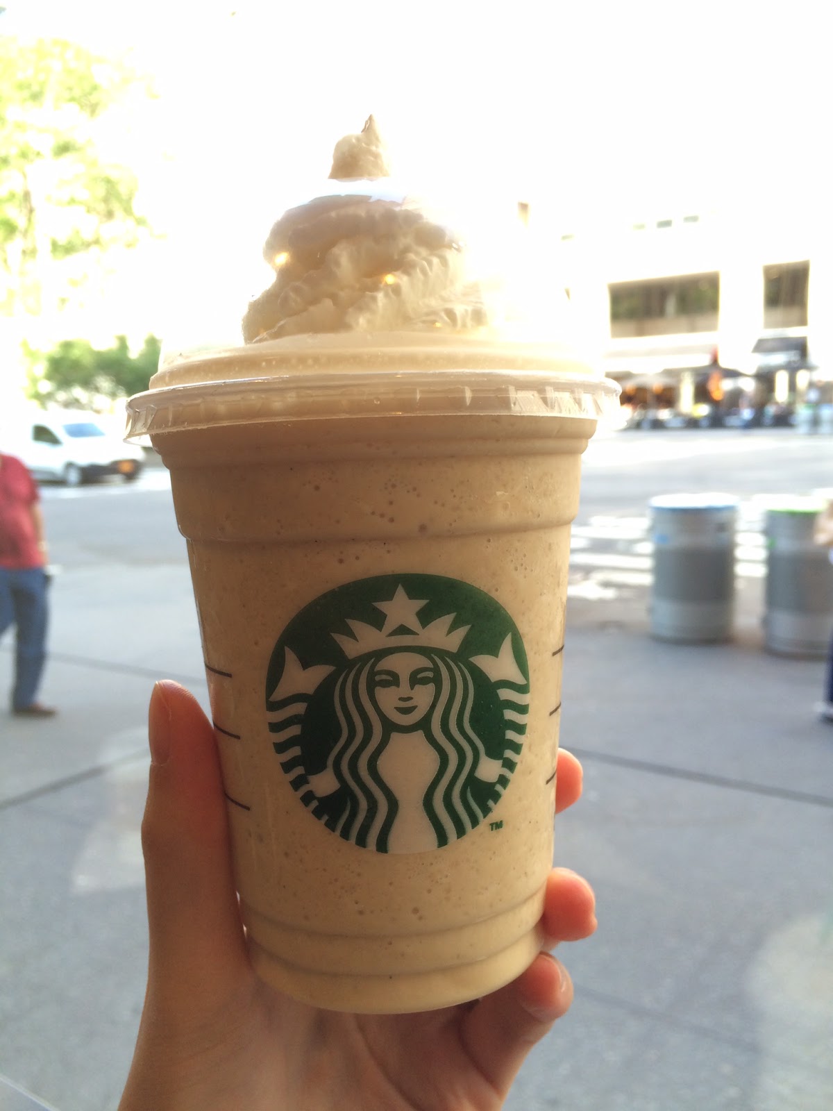 Cinnamon Roll Frappuccino Blended Coffee Beverage From Starbucks