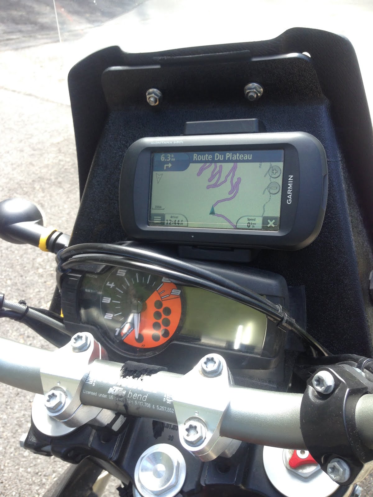 garmin montana bike mount