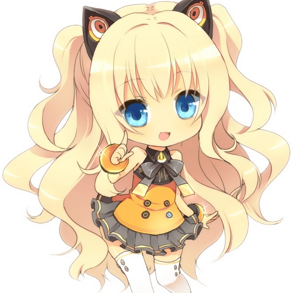 Blonde Anime Girl With Cat Ears Blonde Anime Girl With Cat Ears