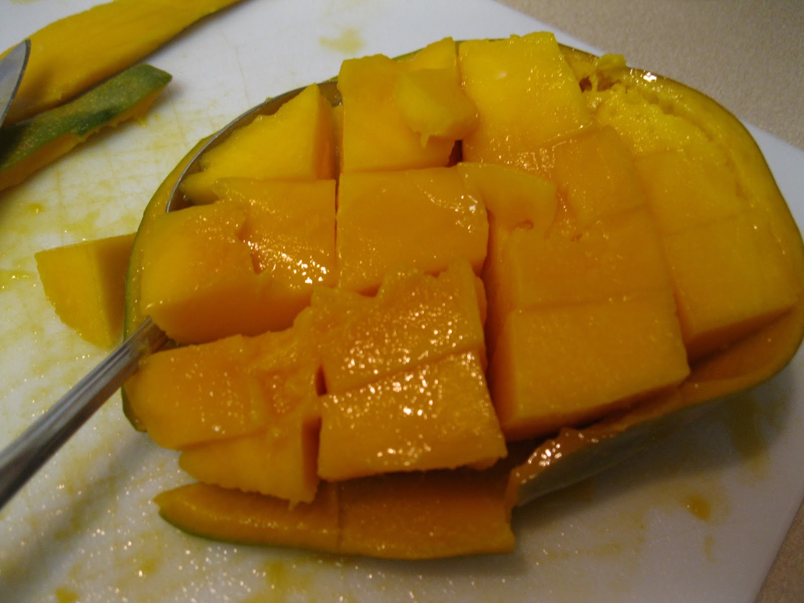So There. How To Peel a Mango Step by Step Tutorial with Photos