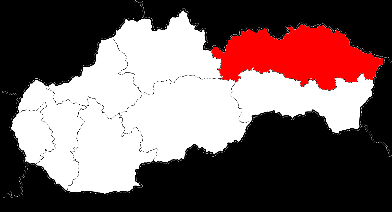 http://en.wikipedia.org/wiki/Regions_of_Slovakia