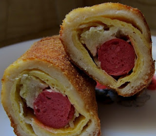 Roti Gulung Sosis Roti Gulung Sosis, resep Roti Gulung Sosis, cara membuat Roti Gulung Sosis, Roti Gulung Sosis enak, Roti Gulung Sosis lezat
