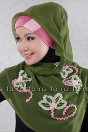 Model Trendi Jilbab Faira Terbaru 2013