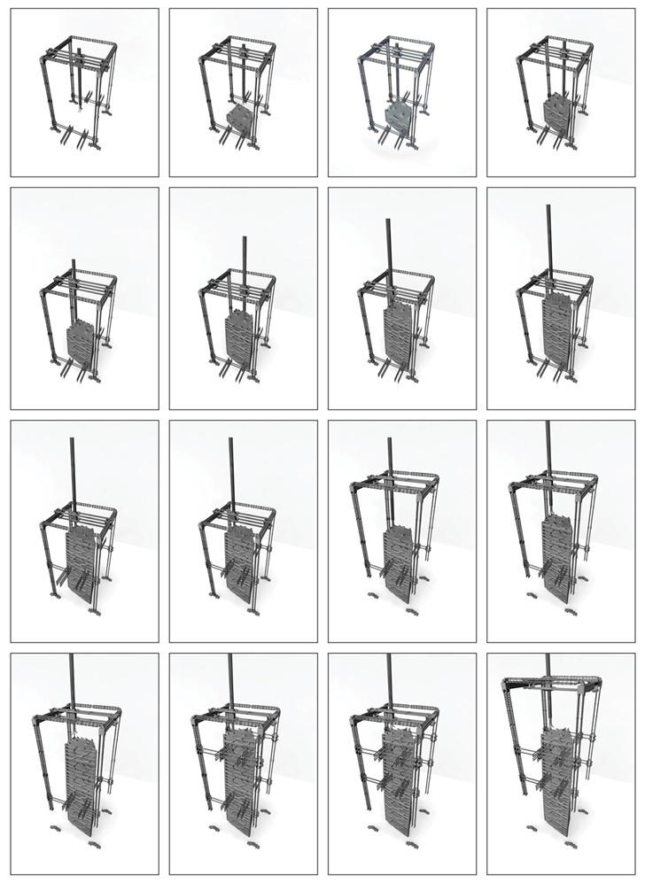 3D Printed Building Printing process