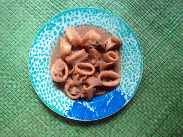 Calamares Encebollaos