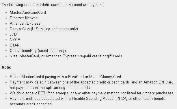 ACCEPT PAYMENT BY CREDIT CARD OR DEBT CARD