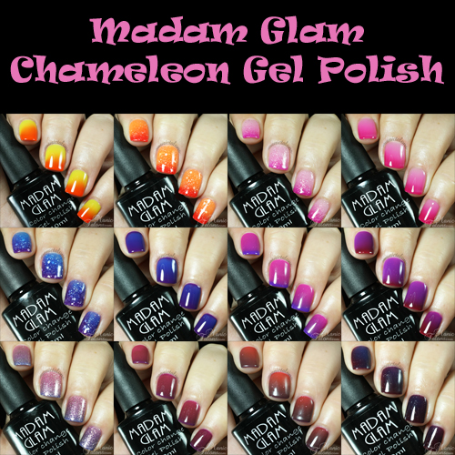 Manic Talons Nail Design Madam Glam Chameleon (Thermal) Gel Polish