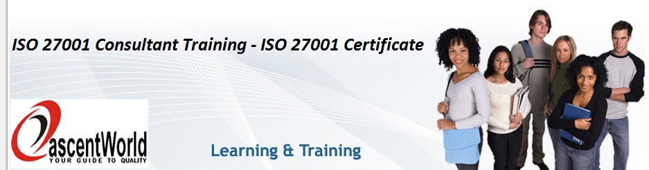 ISO 27001 Consultant Training